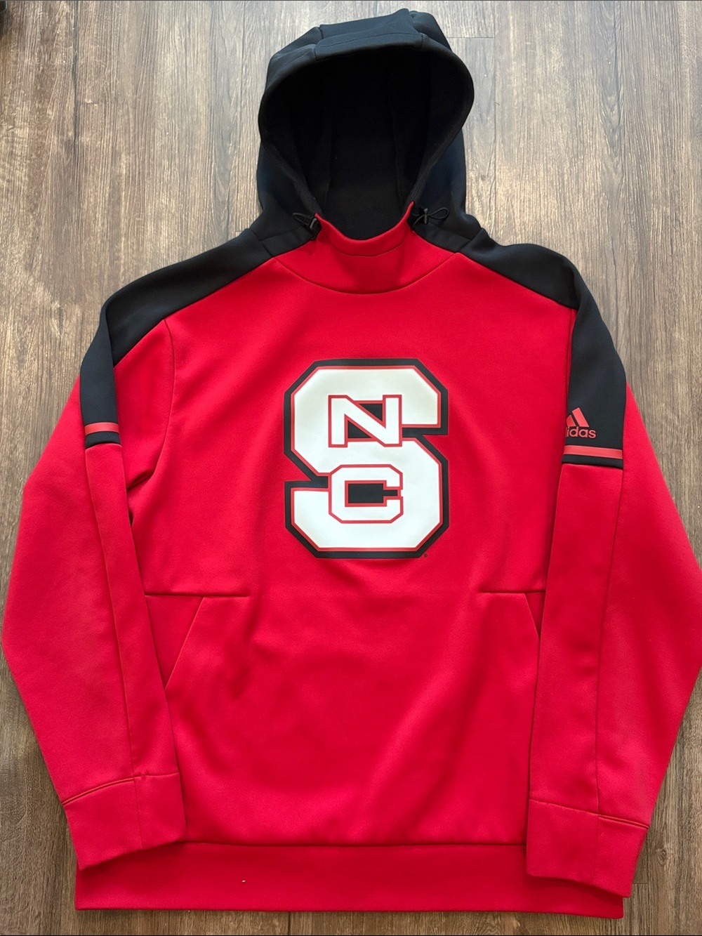 Adidas NC State Wolfpack Climawarm men’s large hoodie